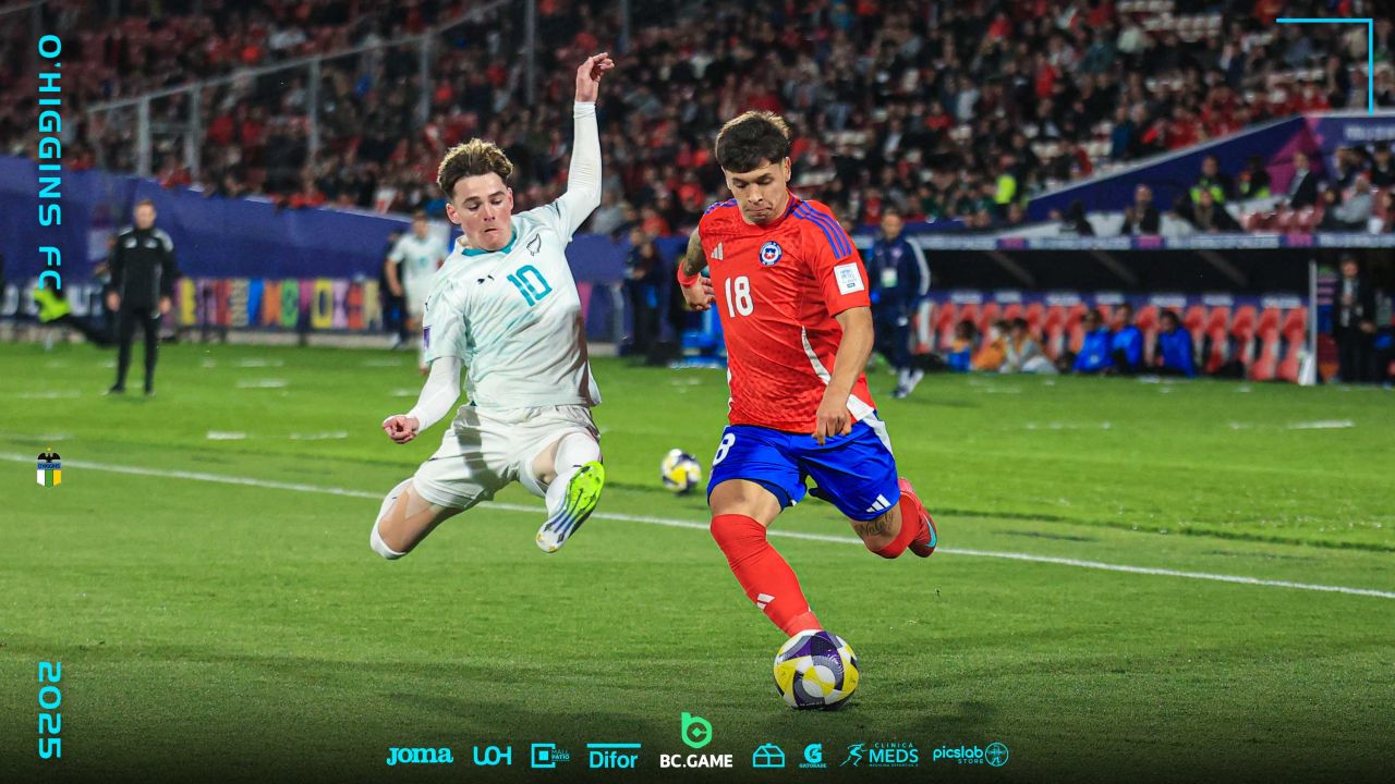 Presencia Celeste en la victoria de la Roja Sub 20