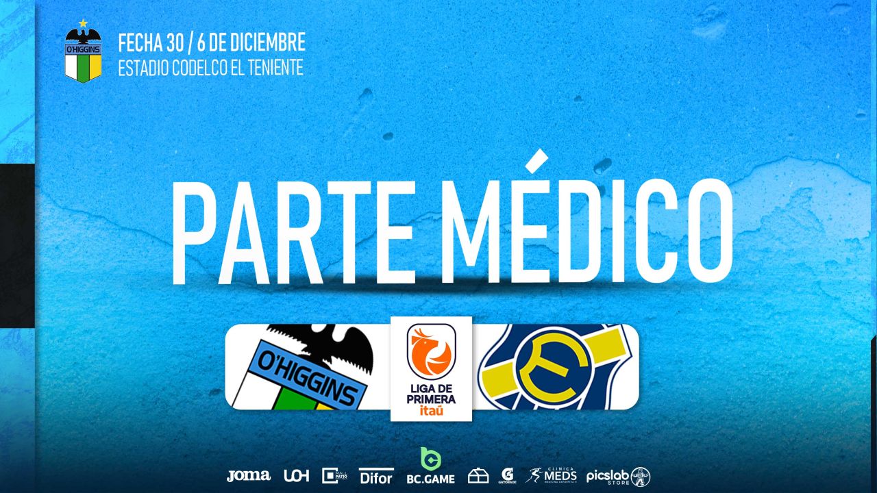 Parte M&eacute;dico: O&rsquo;Higgins FC vs Everton
