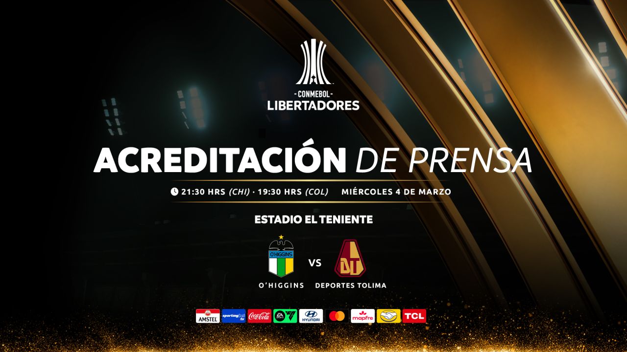Acreditaci&oacute;n de Prensa - Copa CONMEBOL Libertadores