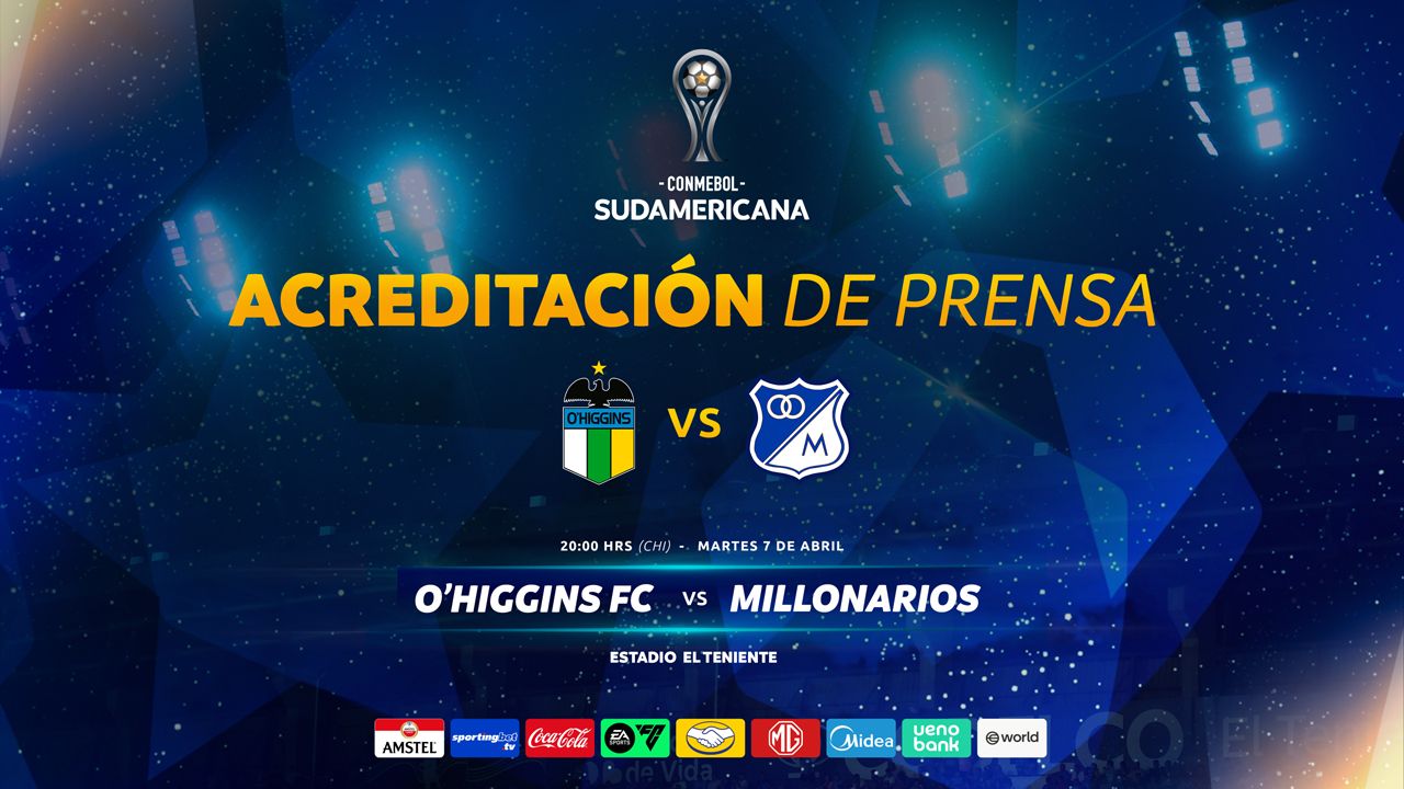 Acreditaci&oacute;n de Prensa - Copa CONMEBOL Sudamericana