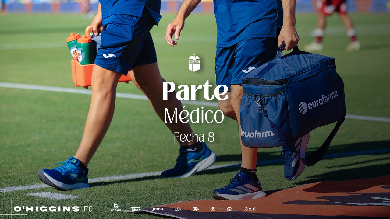 Parte M&eacute;dico: O'Higgins FC vs Audax Italiano