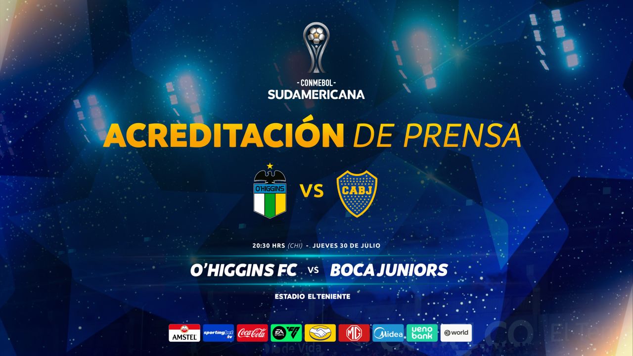 Acreditaci&oacute;n de Prensa - Copa CONMEBOL Sudamericana