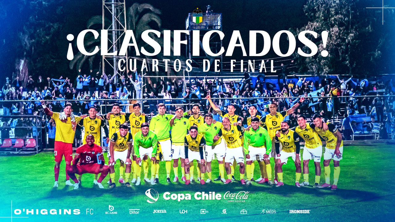 La Celeste a Cuartos de Copa Chile