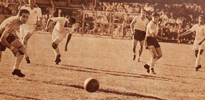 Triunfo sobre Green Cross a comienzos de 1959 Triunfo sobre Green Cross a comienzos de 1959