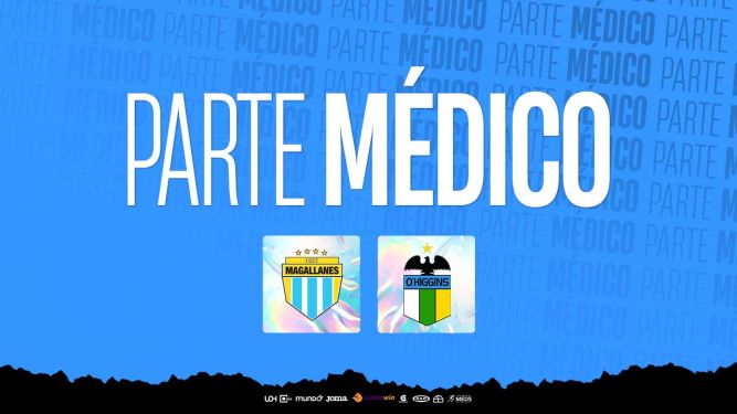 Actualización: Parte Médico Magallanes - O'Higgins
