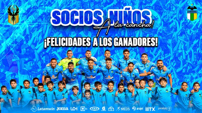 Socios Niños a la cancha: Estos son los ganadores