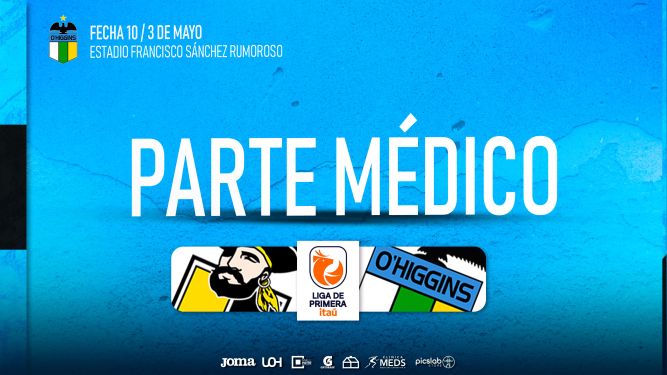 Parte Médico: Coquimbo Unido - O'Higgins FC