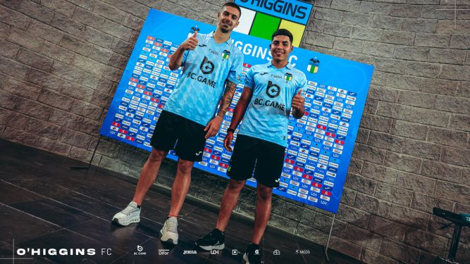 Vecino y Schamine fueron presentados oficialmente