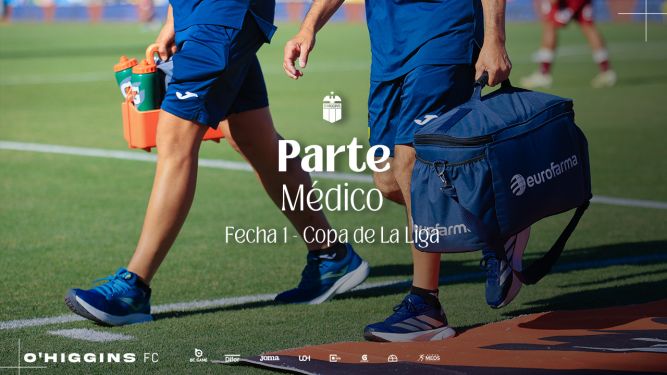 Parte M&eacute;dico: O'Higgins FC vs Deportes Limache