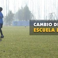 Escuela de Fútbol: ¡Ojo que tenemos nuevo horario!