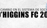 Cambio en el sistema de socios Cambio en el sistema de socios